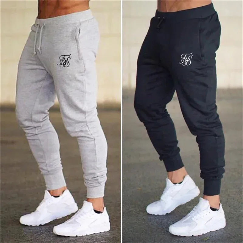 Mens Joggers Casual Cargo Pants Fitness Male Sportswear Tracksuit Bottoms Skinny Sweatpants Trousers Gym Jogging Track Pants