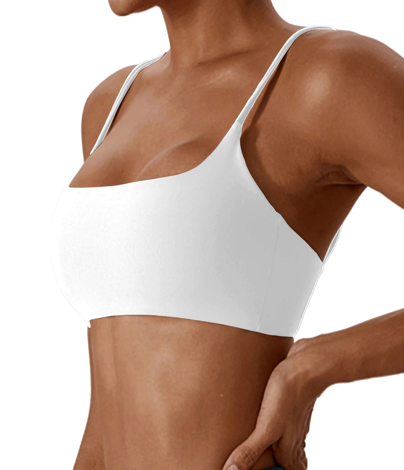 Women's Cross-Back Strappy Sports Bra