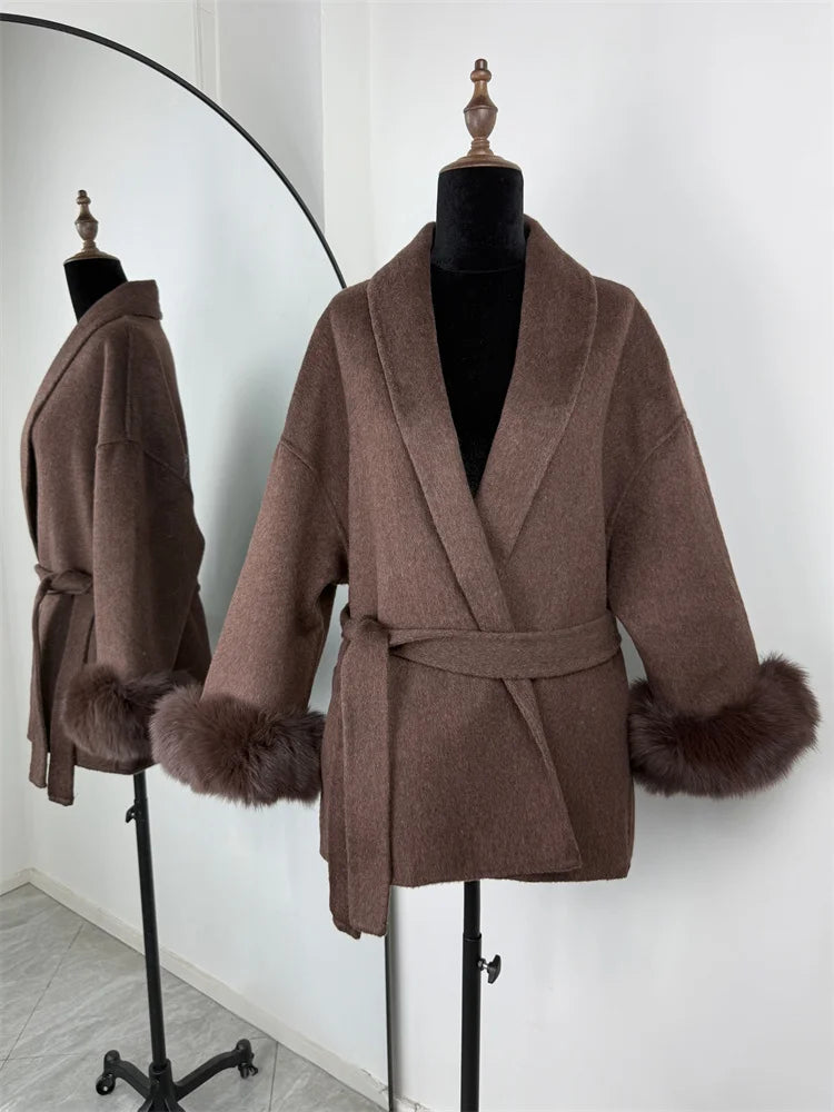 Tossy Fox Wool Overcoat