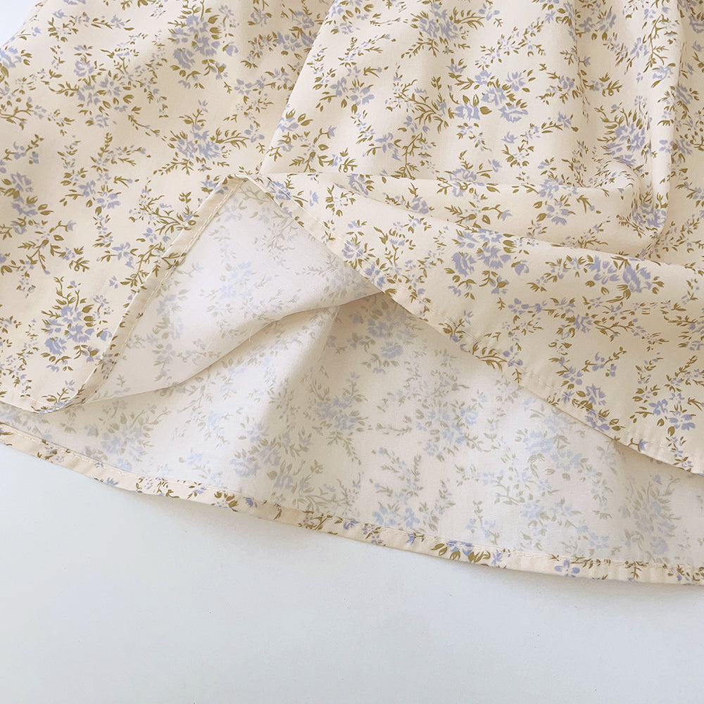 Girls' Lace Floral Princess Dress