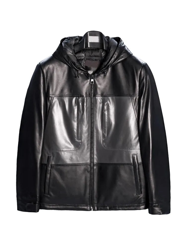 Street Luxe Sheepskin Down Coat