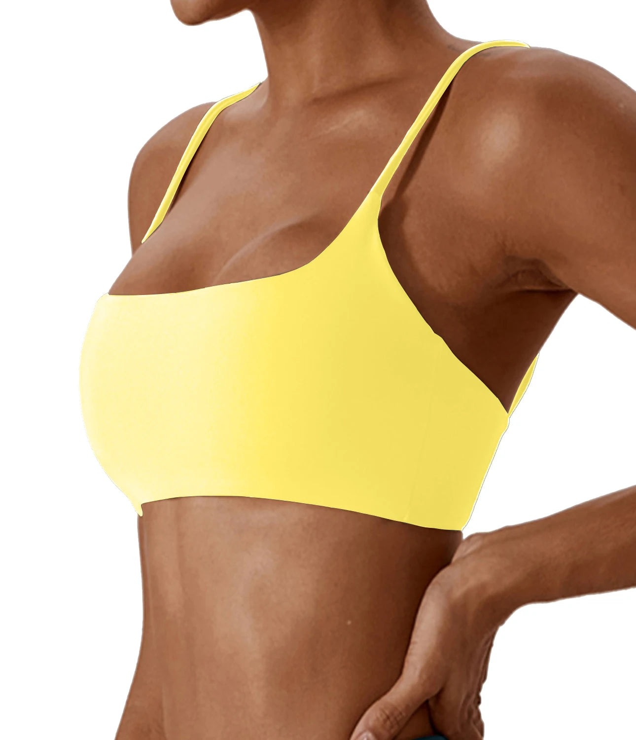 Women's Cross-Back Strappy Sports Bra