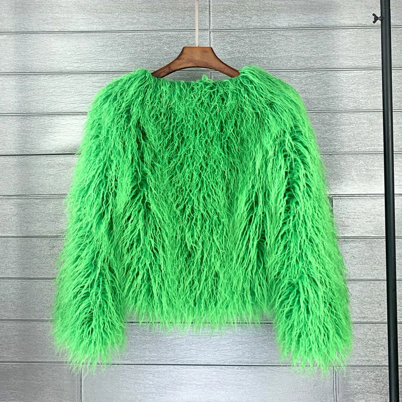 Women’s Plush Shaggy Jacket