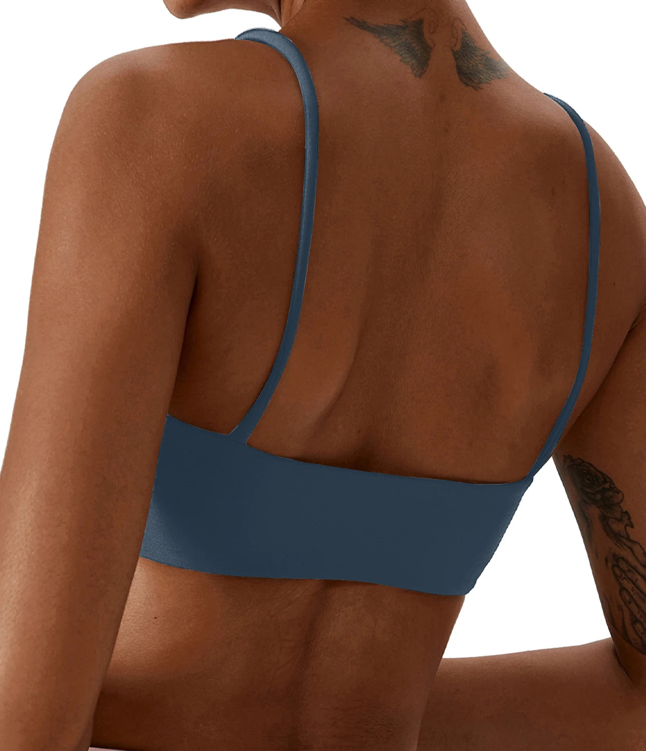 Women's Cross-Back Strappy Sports Bra