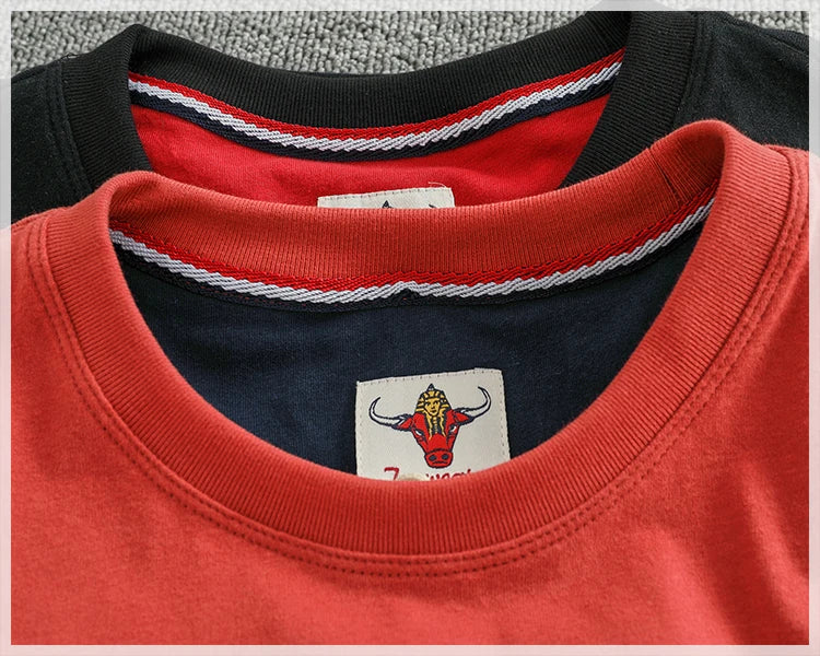 Men's Retro Letter Print Long Sleeve T-Shirt