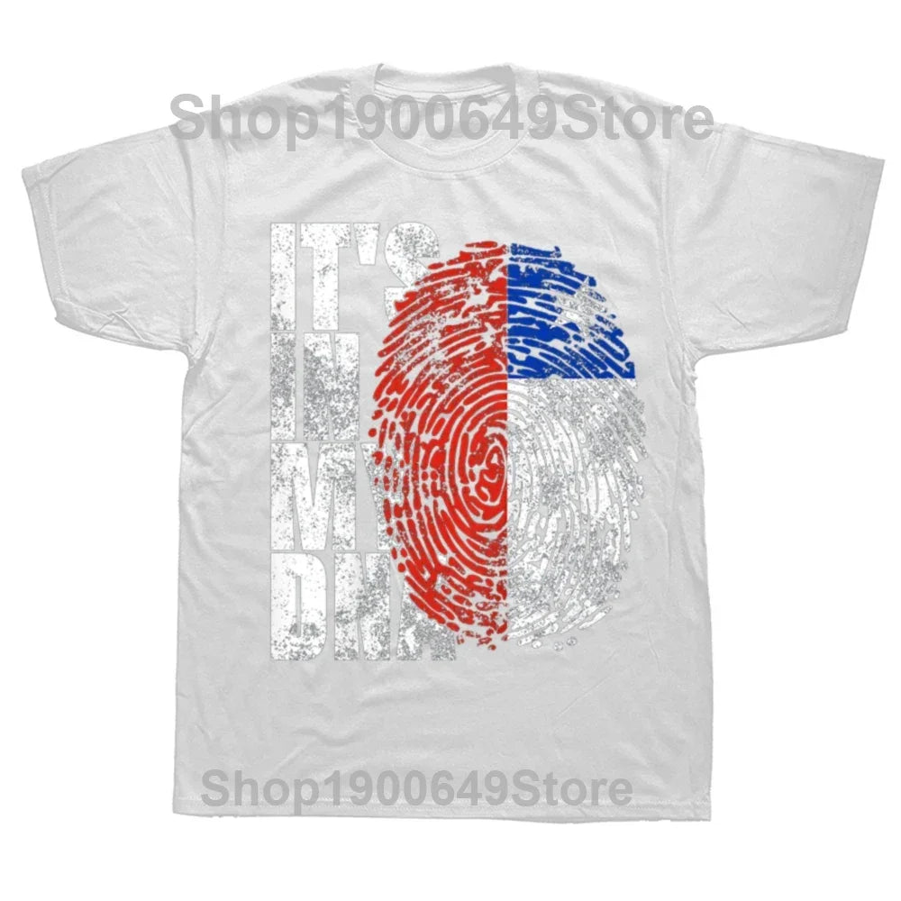 Chile Flag Graphic T-Shirt