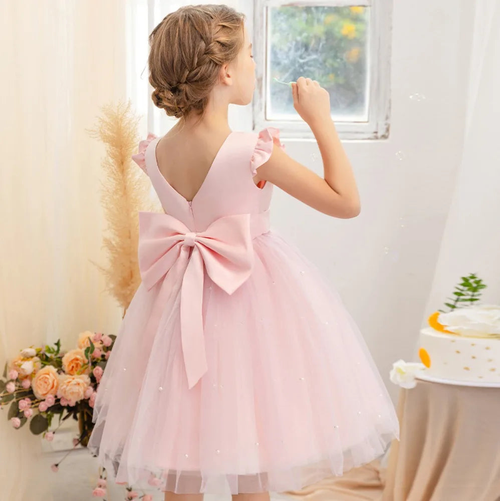 Girls' Fairy Princess Lace Dance Dress