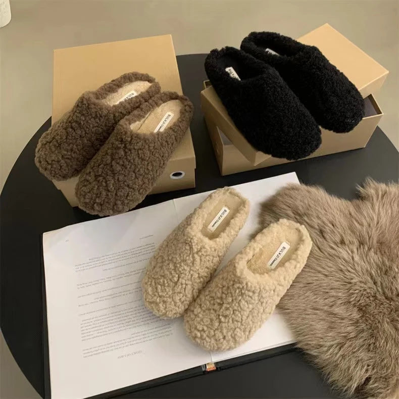 Famous Brand Spring Retro Single Shoes Comfortable Rubber Bottom Ladies Sandals Wider Toe Box Ballerina Slippers Style