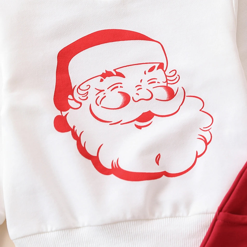 Baby Boys' Christmas Santa Sweatshirt & Pants Set