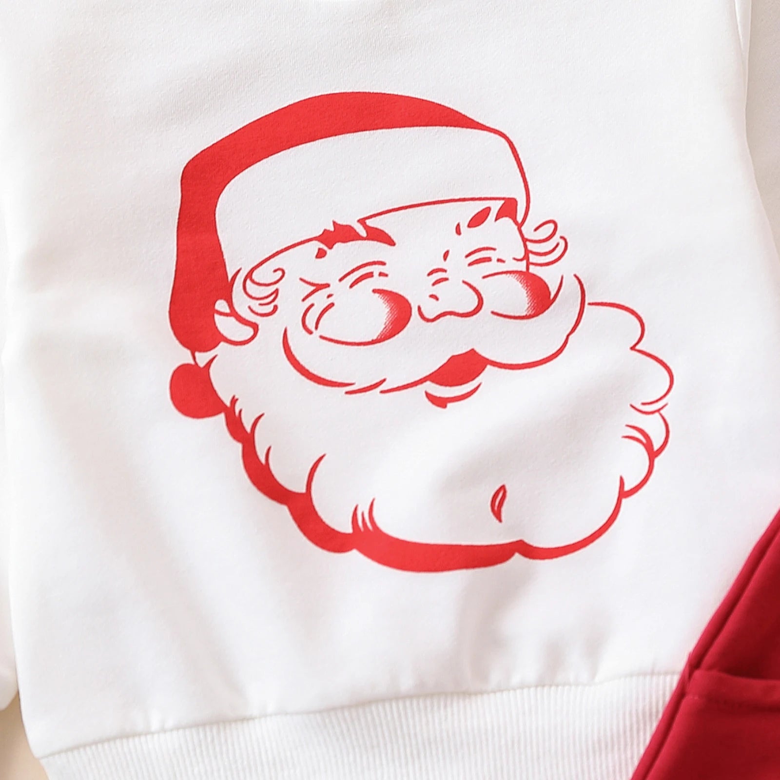 Baby Boys' Christmas Santa Sweatshirt & Pants Set