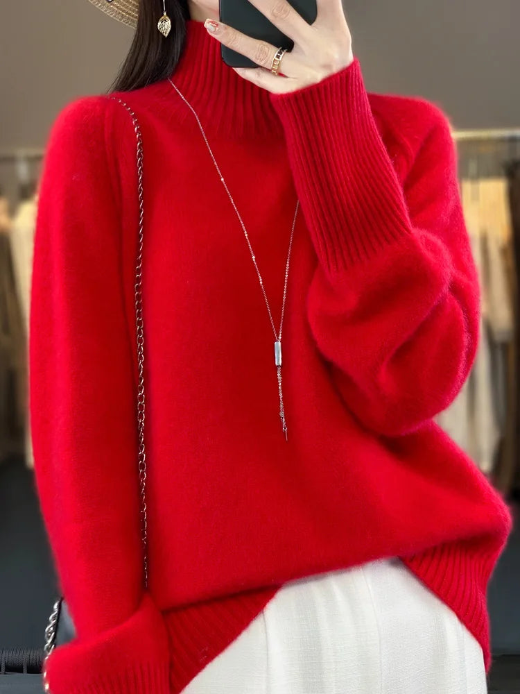 Casual Warm Cashmere Pullover