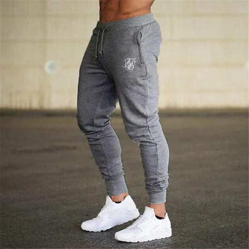 Mens Joggers Casual Cargo Pants Fitness Male Sportswear Tracksuit Bottoms Skinny Sweatpants Trousers Gym Jogging Track Pants