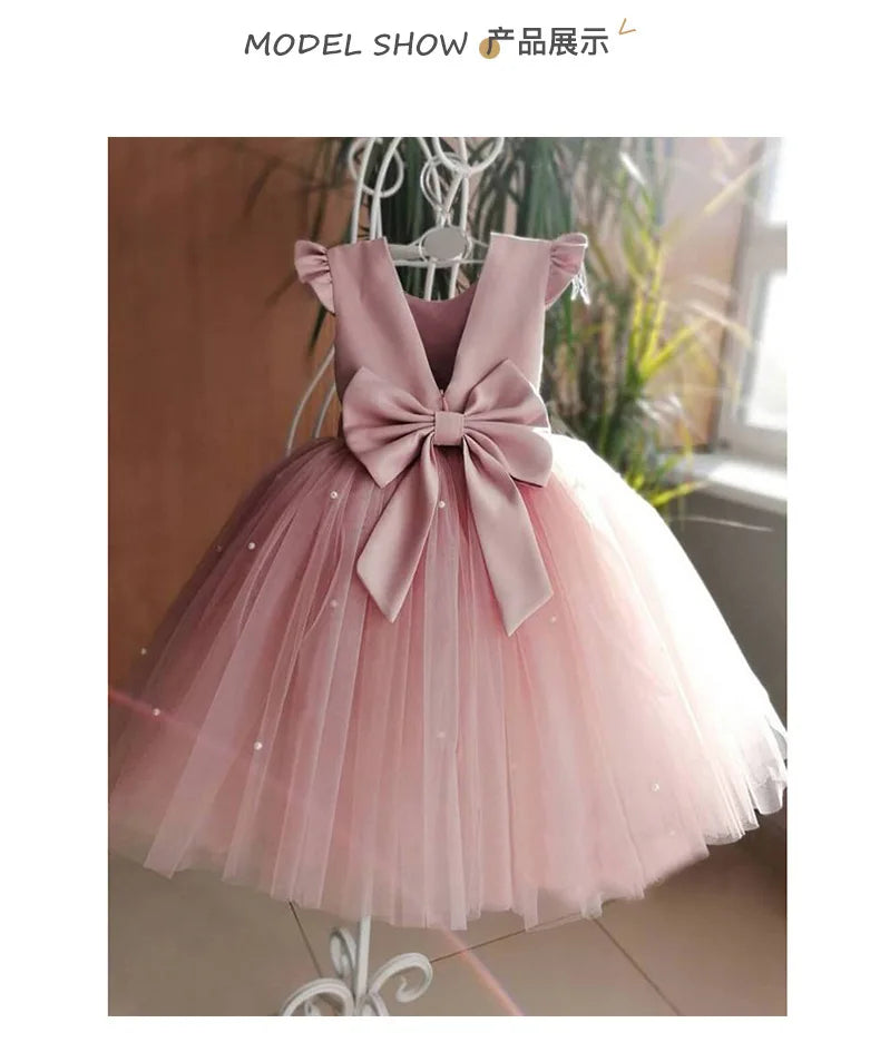 Girls' Fairy Princess Lace Dance Dress