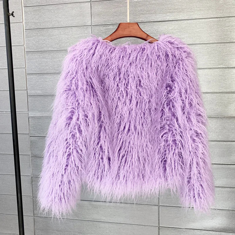 Women’s Plush Shaggy Jacket