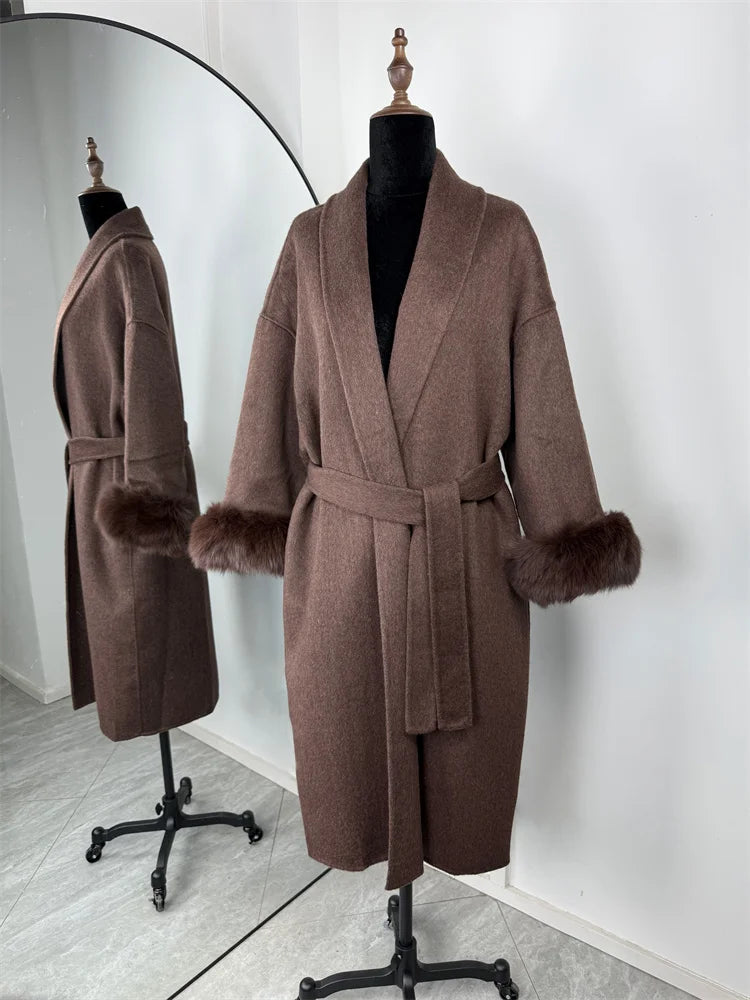 Tossy Fox Wool Overcoat
