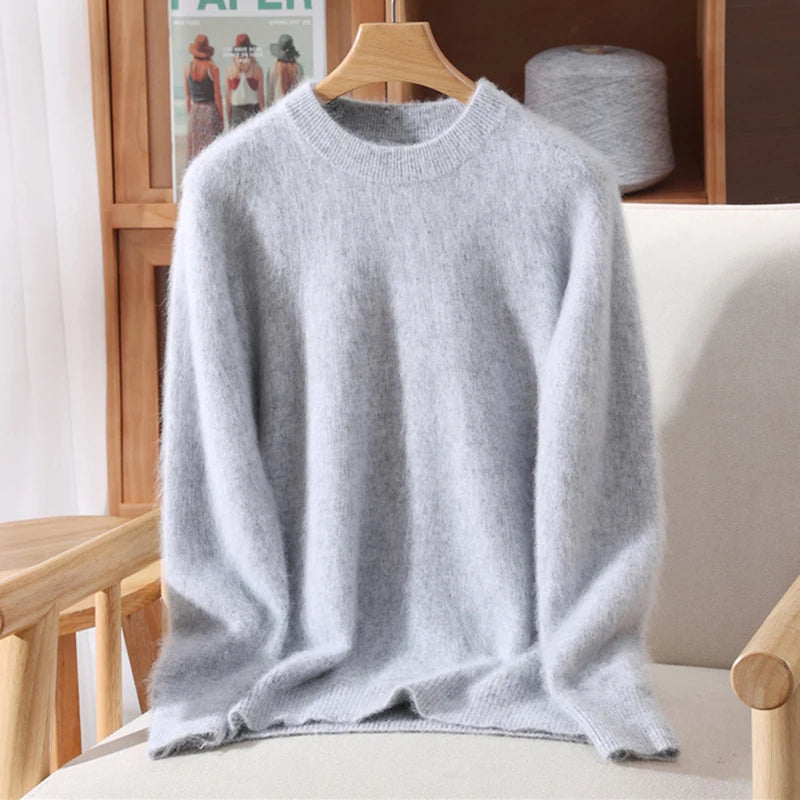 Autumn Winter Mink Cashmere Sweater