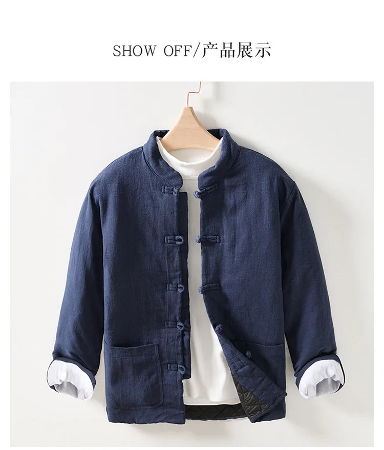 Men's Chinese Style Padded Jacket