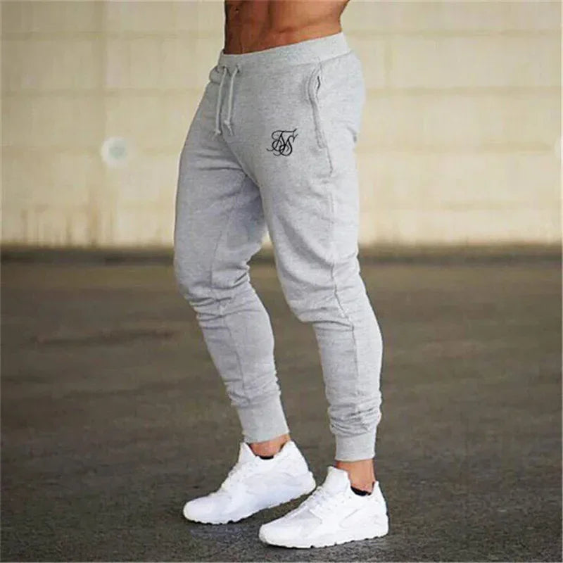 Mens Joggers Casual Cargo Pants Fitness Male Sportswear Tracksuit Bottoms Skinny Sweatpants Trousers Gym Jogging Track Pants