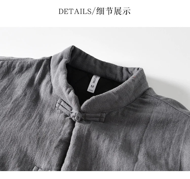 Men's Chinese Style Padded Jacket