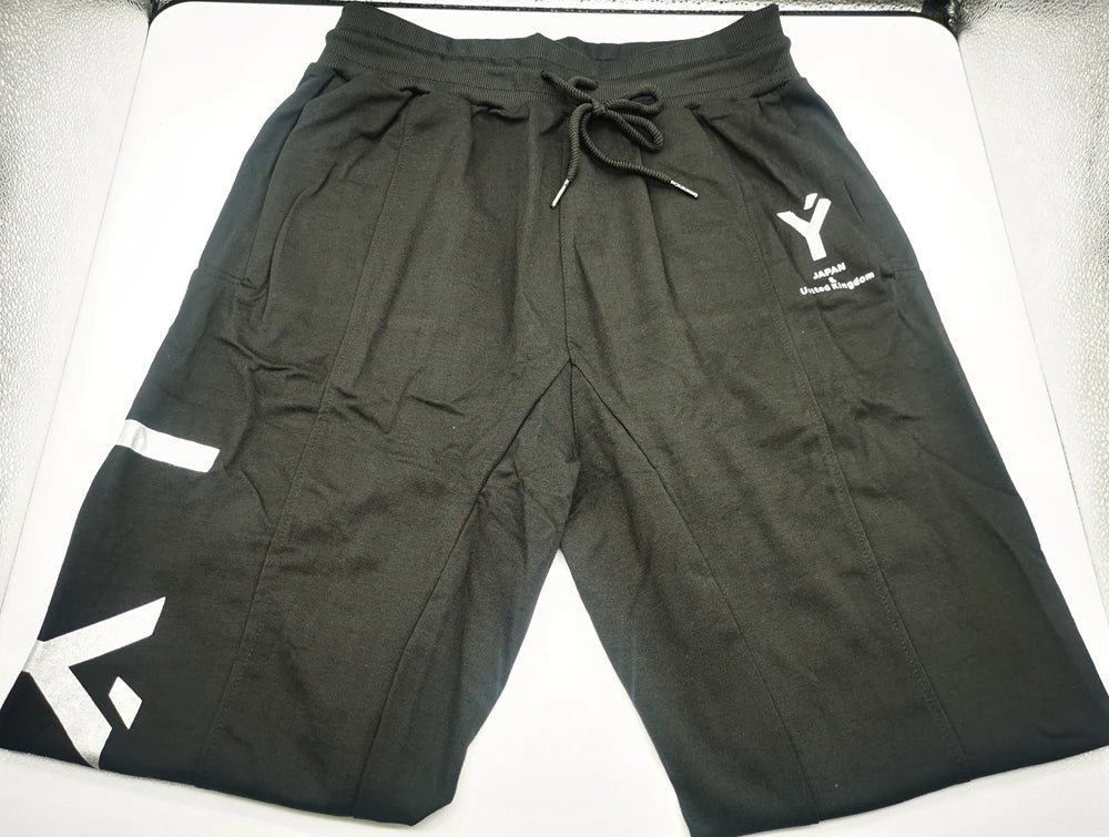 Mens Training Pants GYM Track Sweatpants Joggers Breathable Workout Fitness Male Running Sport Trousers Zipper Bottoms
