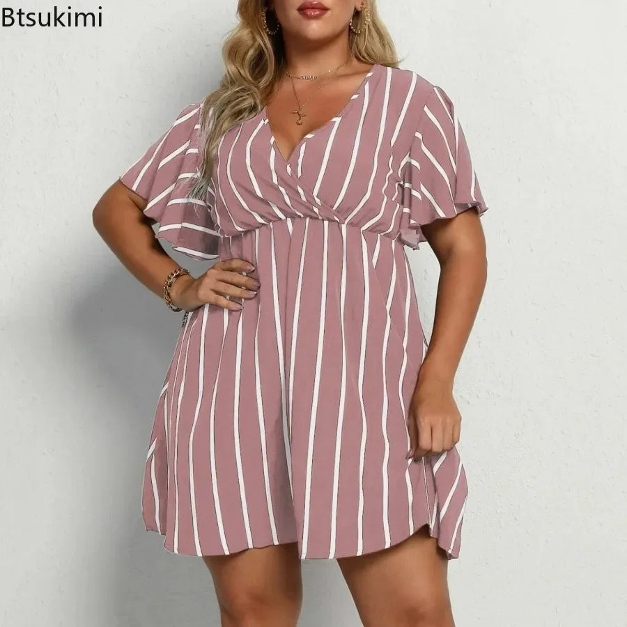 Striped Mini Dress