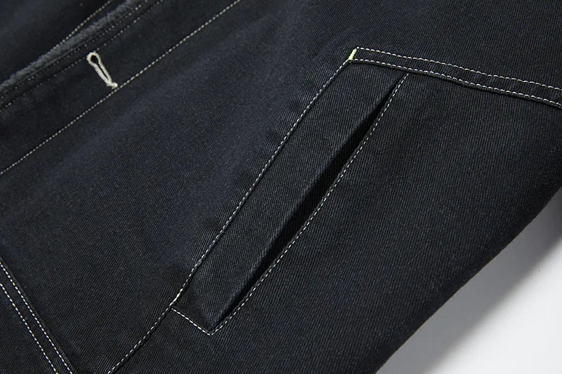 Autumn Winter Warm Denim Jacket