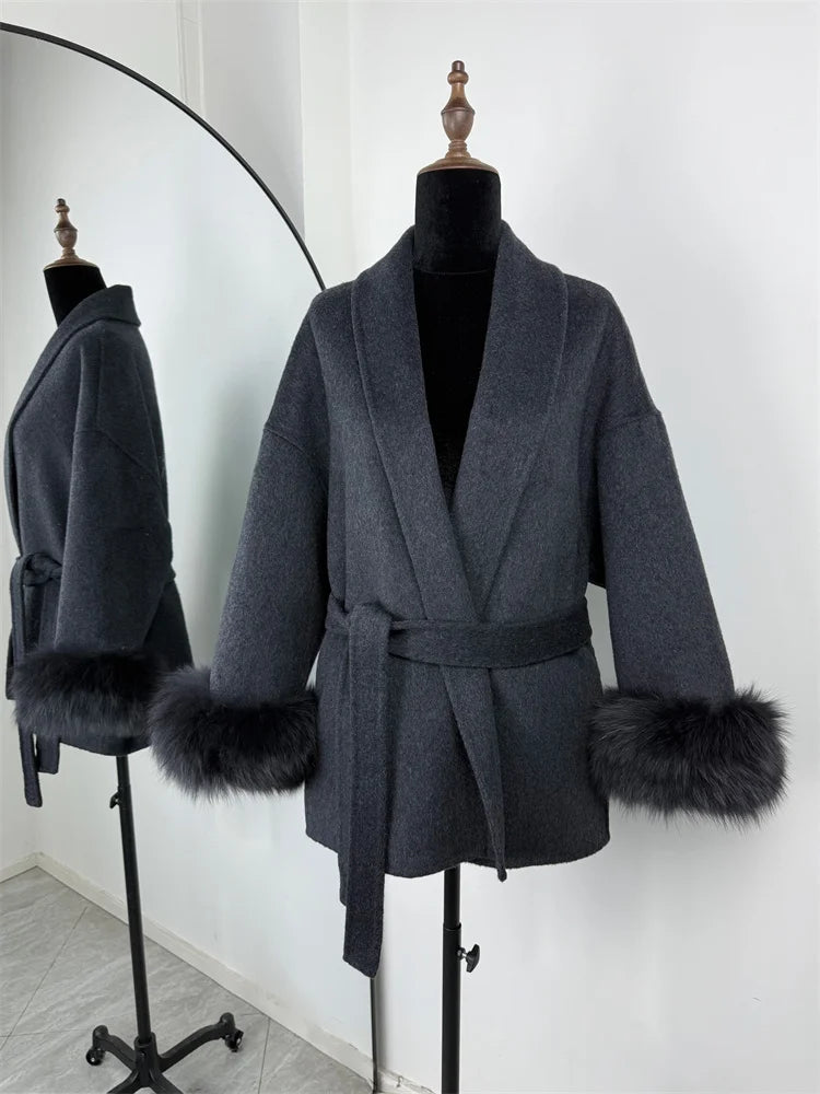 Tossy Fox Wool Overcoat