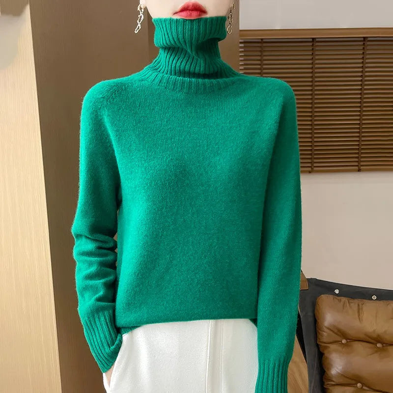 Autumn Winter Merino Knit Sweater