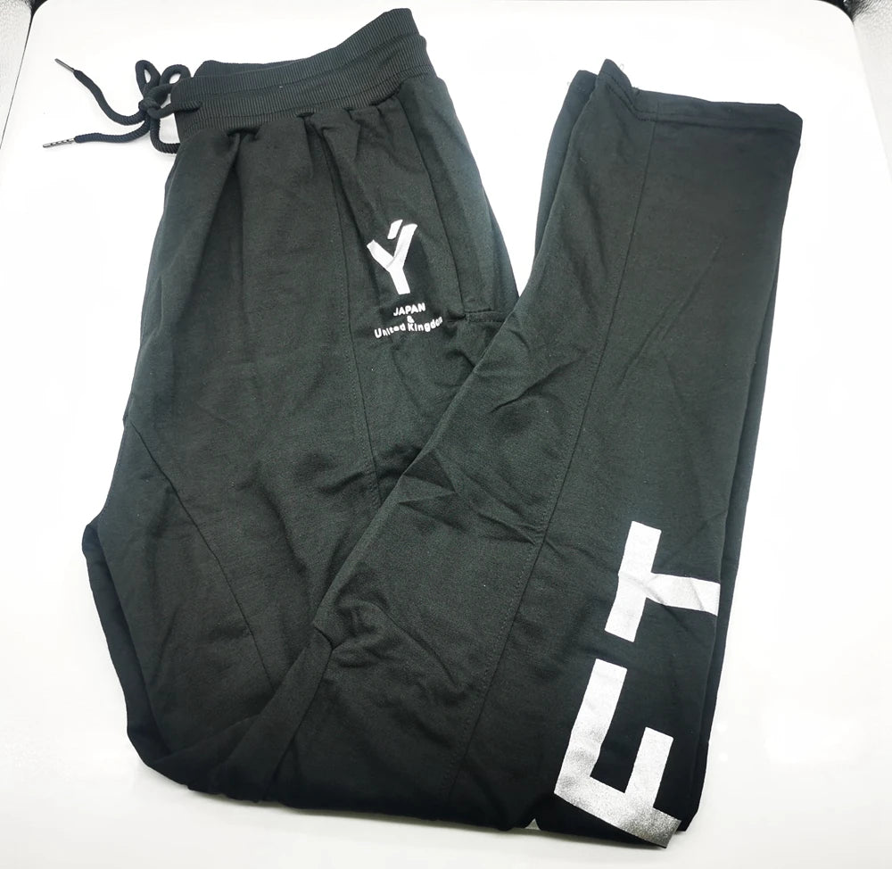 Mens Training Pants GYM Track Sweatpants Joggers Breathable Workout Fitness Male Running Sport Trousers Zipper Bottoms