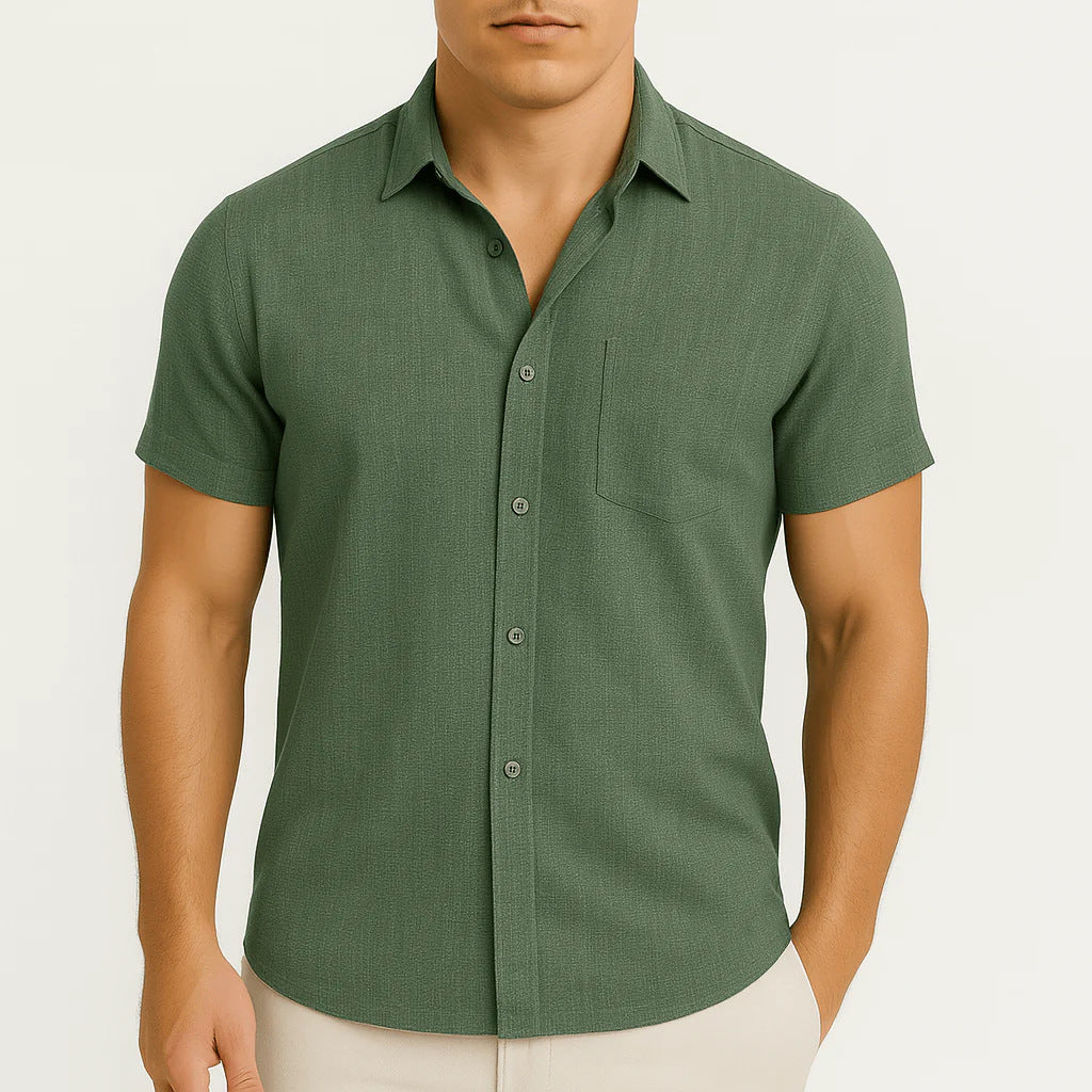 Men's Slim Fit Casual Shirt
