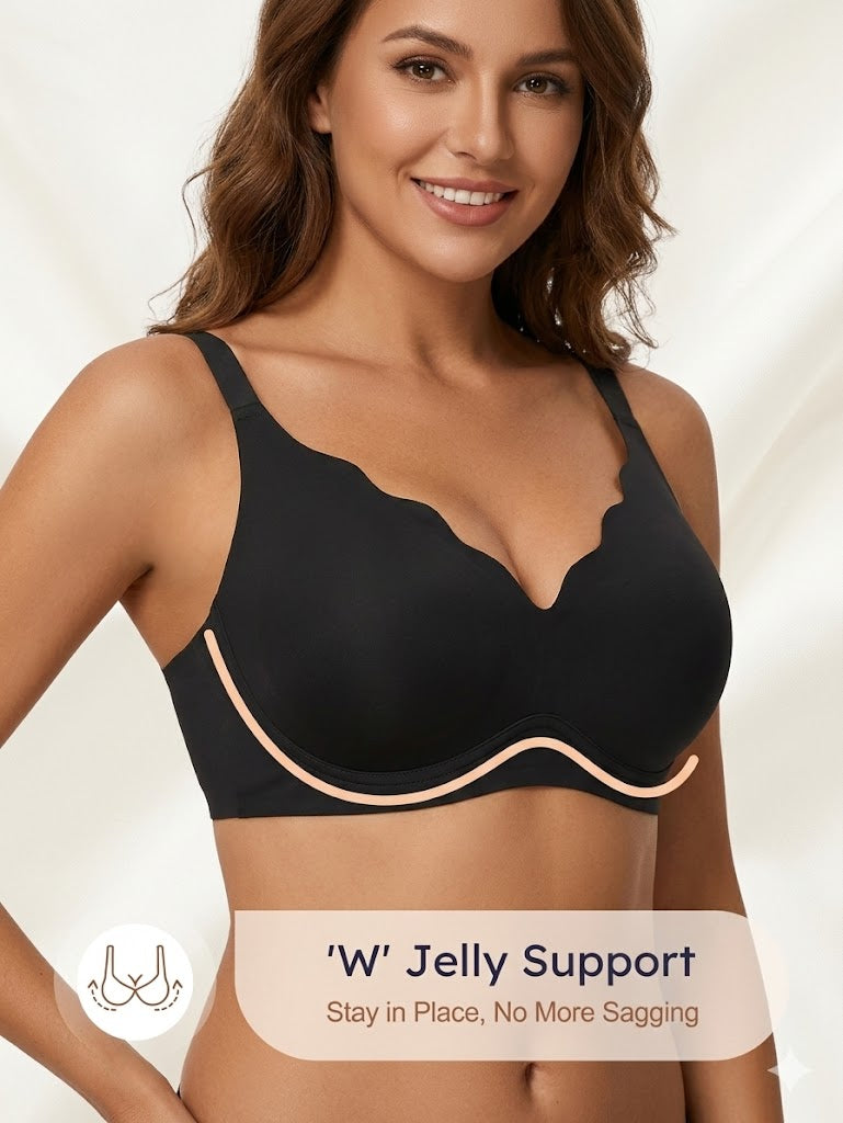 Jelly Bras For Women No Underwire With Support - S-2XL