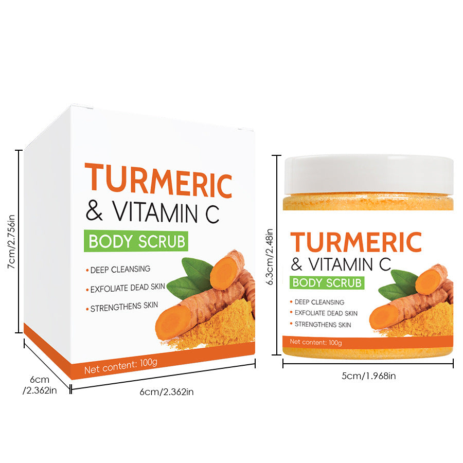 Turmeric Facial Scrub & Body Cleanser