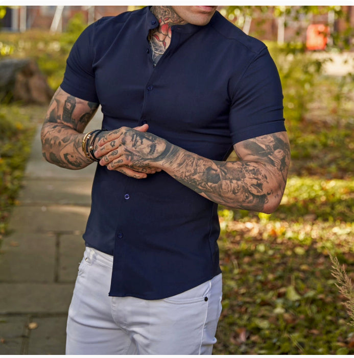 Men's Slim Fit Casual Shirt