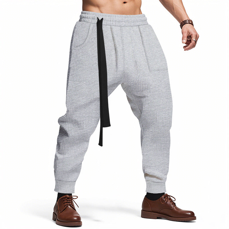 Men's Waffle Knit Track Pants