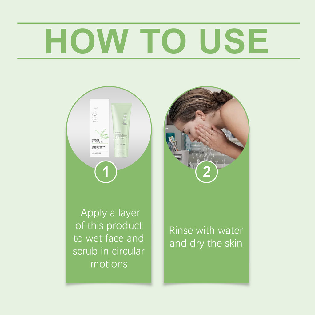 Purifying Blackhead Exfoliating Facial Gel