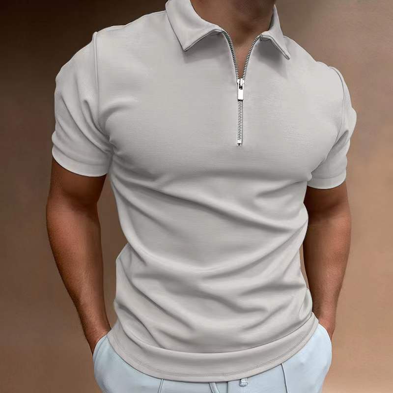 Men's Digital Print Polo Shirt