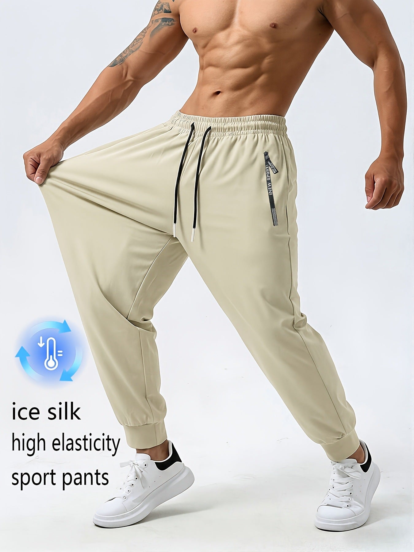 Men's Quick-Dry Stretch Sport & Fitness Pants