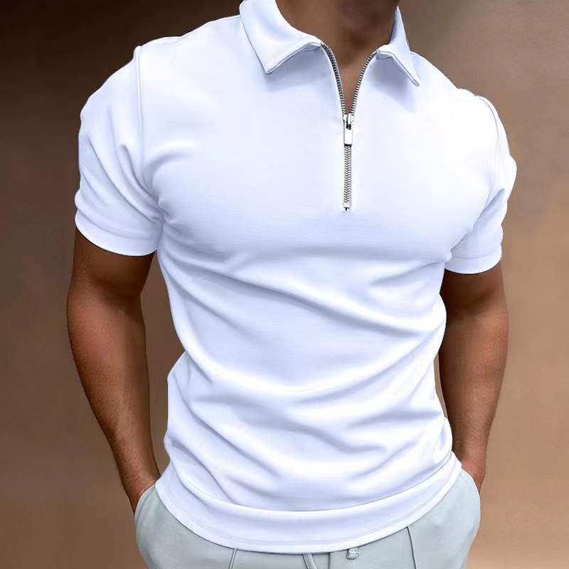 Men's Digital Print Polo Shirt