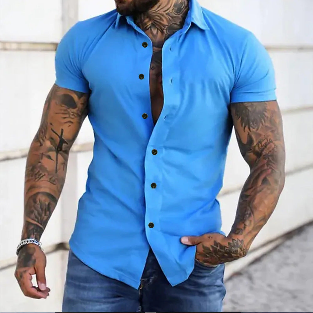Men's Slim Fit Casual Shirt