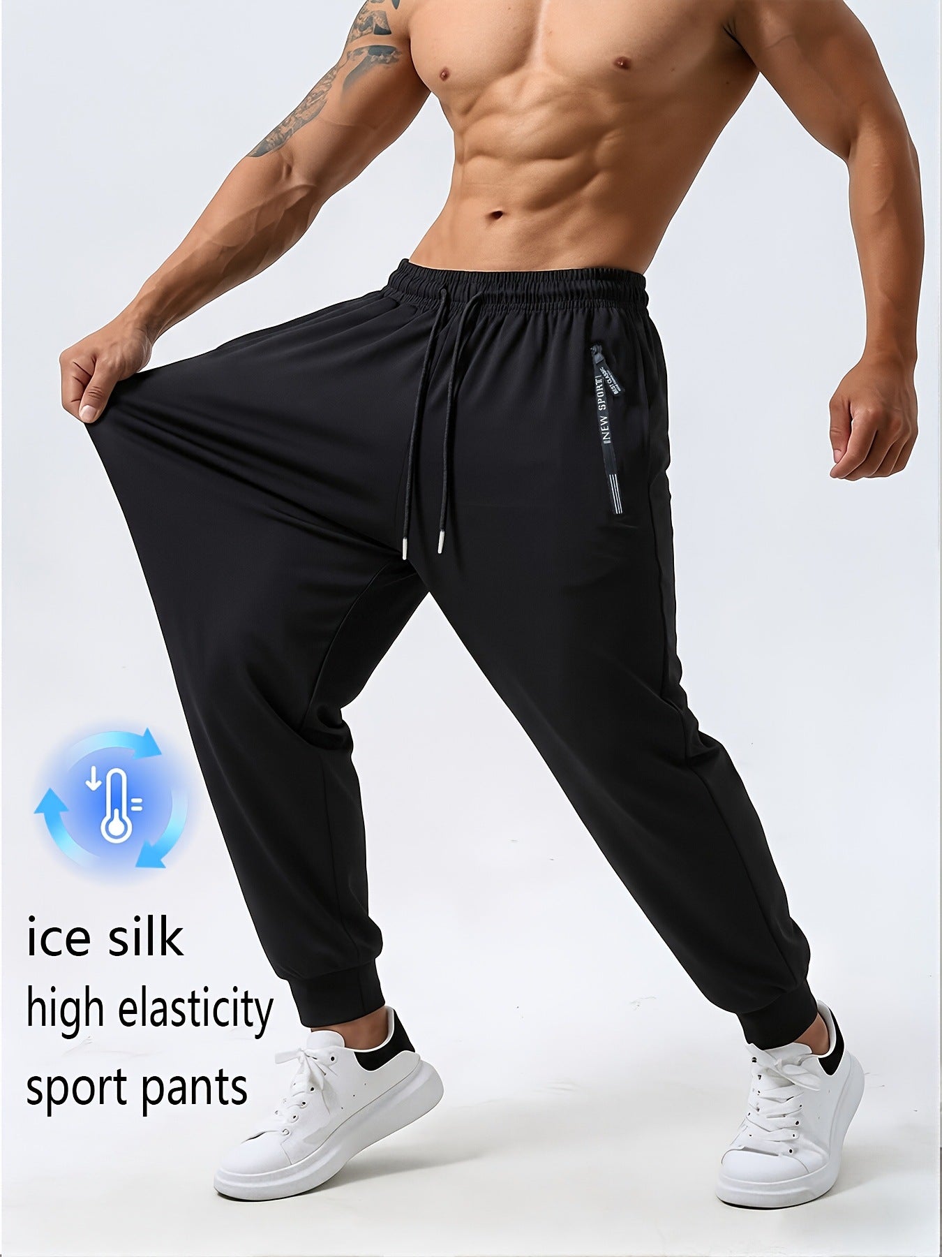 Men's Quick-Dry Stretch Sport & Fitness Pants