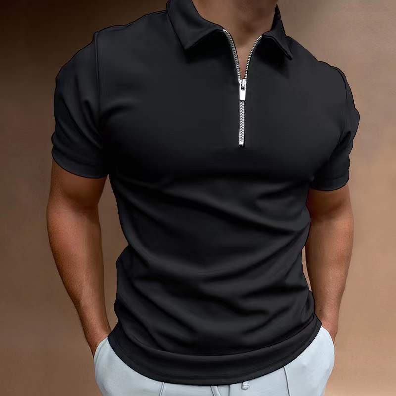 Men's Digital Print Polo Shirt