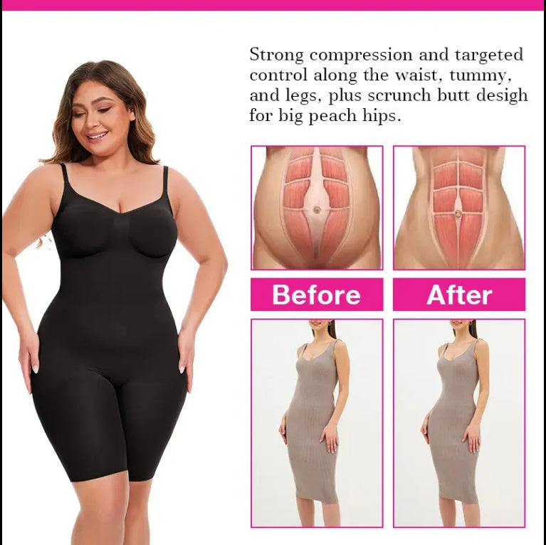 Seamless Postpartum Slimming Body Shaper
